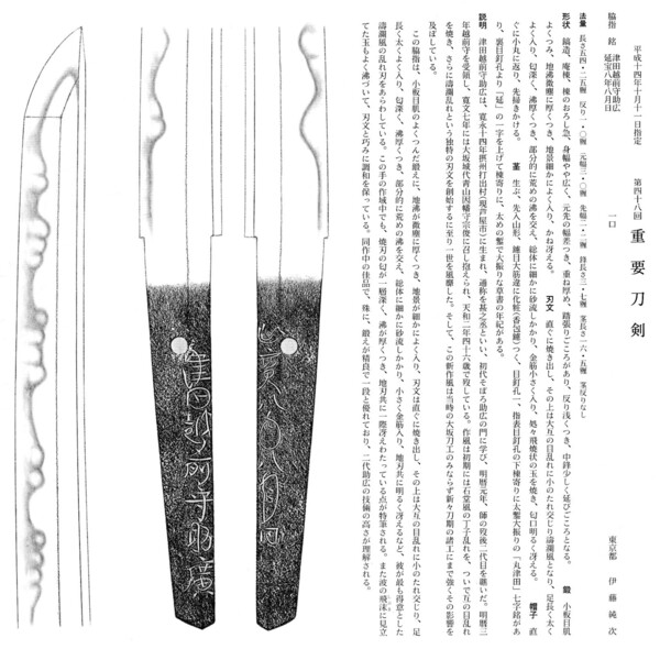 18　脇差　　津田越前守助広　　長さ54.25糎　　第48回.jpg