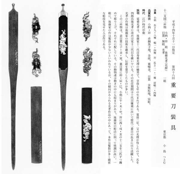 27　　三所物　　十二支図　　後藤光孝（花押）　　第48回.jpg